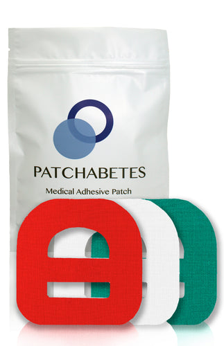 Omnipod Adhesive Patches - Red, White, Green