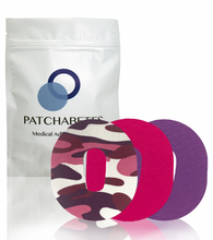 Load image into Gallery viewer, Adhesive Patches For Dexcom G6 - Pink Camo Multi-Pack