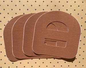 Omnipod Adhesive Patches - Brown