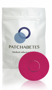 Adhesive Patch For Freestyle Libre, Medtronic, t:slim & more! - Pink