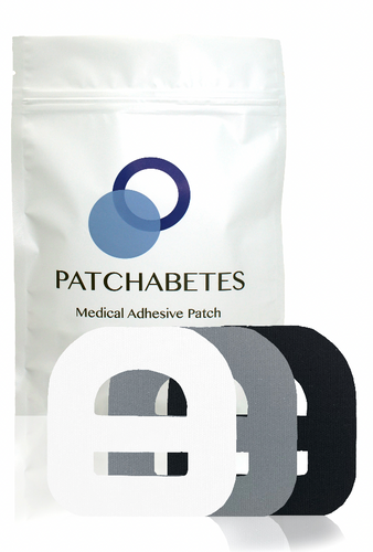 Omnipod Adhesive Patches - Black, White, Gray