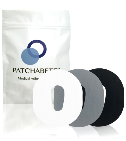 Adhesive Patches For Dexcom - Multi Pack Series - Black,White,Grey